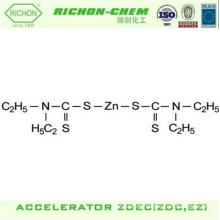 Latex-Zusatzstoff ZDEC / EZ / ZDC C10H20N2S4Zn CAS 14324-55-1Promotionaler Fabrik-Preis